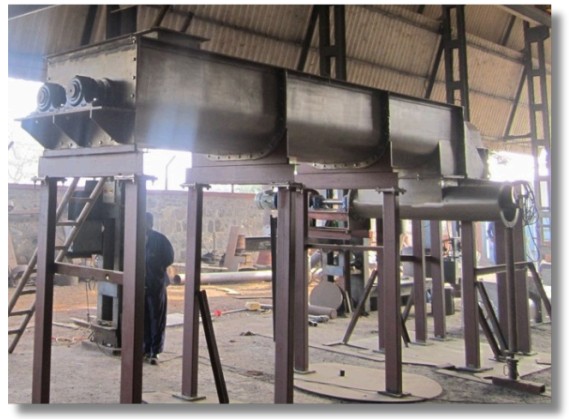 Double Shaft Paddle Mixer Manufacturers in India - Swamiraj Engineering